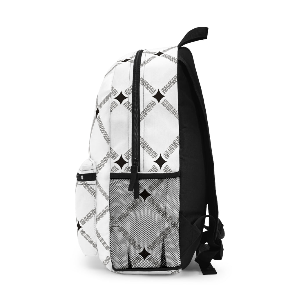 BadBlood Signature Pattern Backpack | Unisex Everyday Bag | Original Streetwear Design