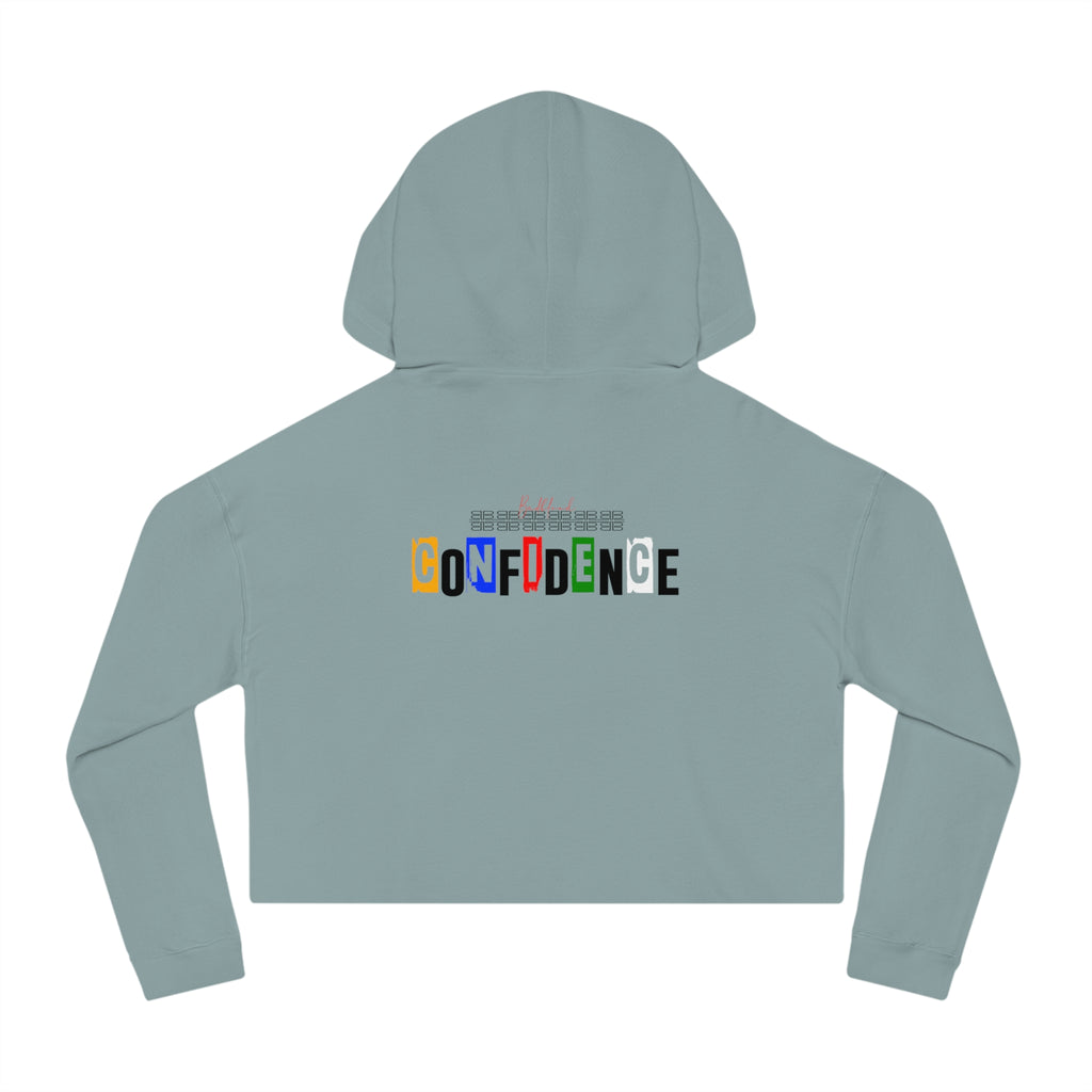 Badblood Confidence Cropped Hoodie | Women's Streetwear Cropped Sweatshirt