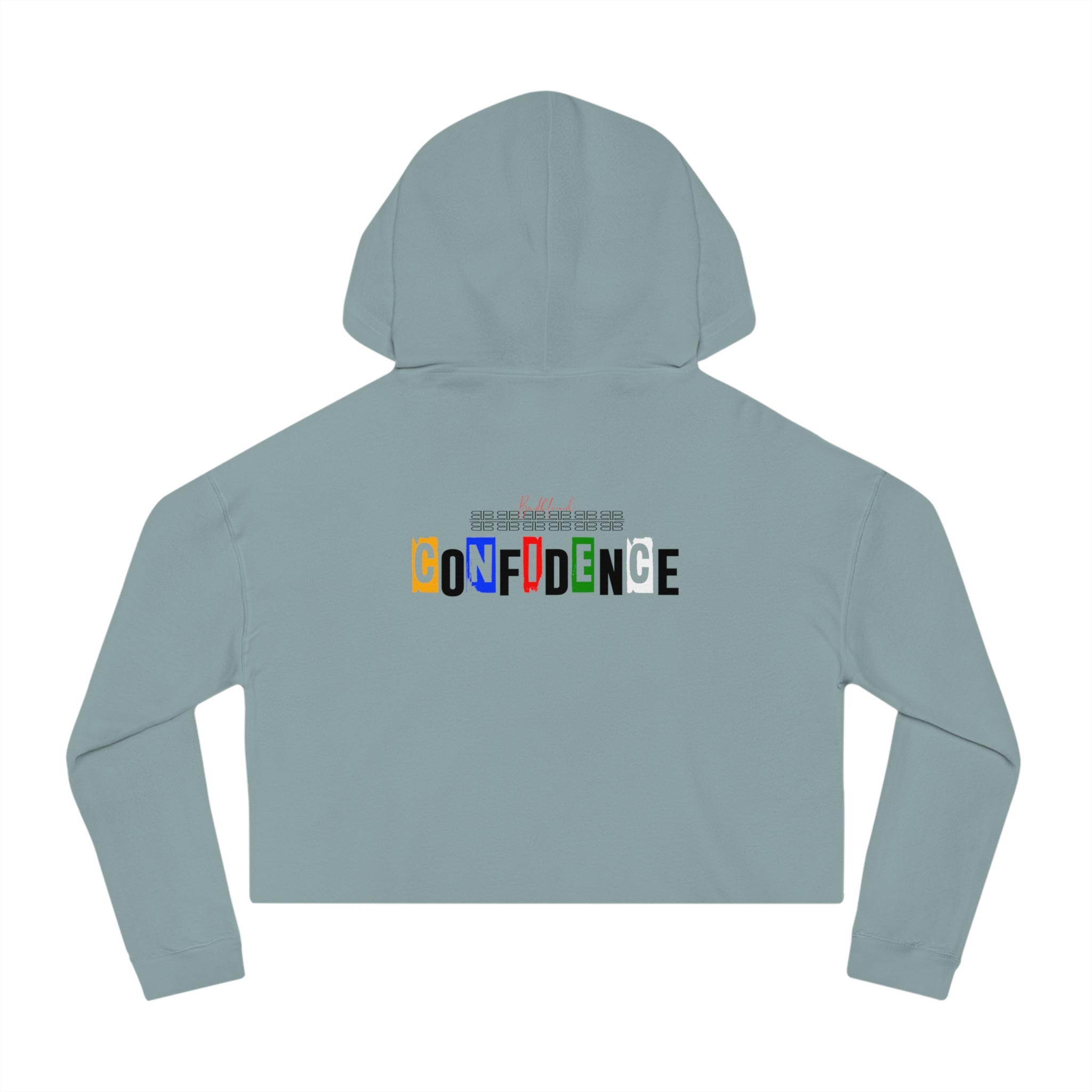 Badblood Confidence Cropped Hoodie | Women's Streetwear Cropped Sweatshirt