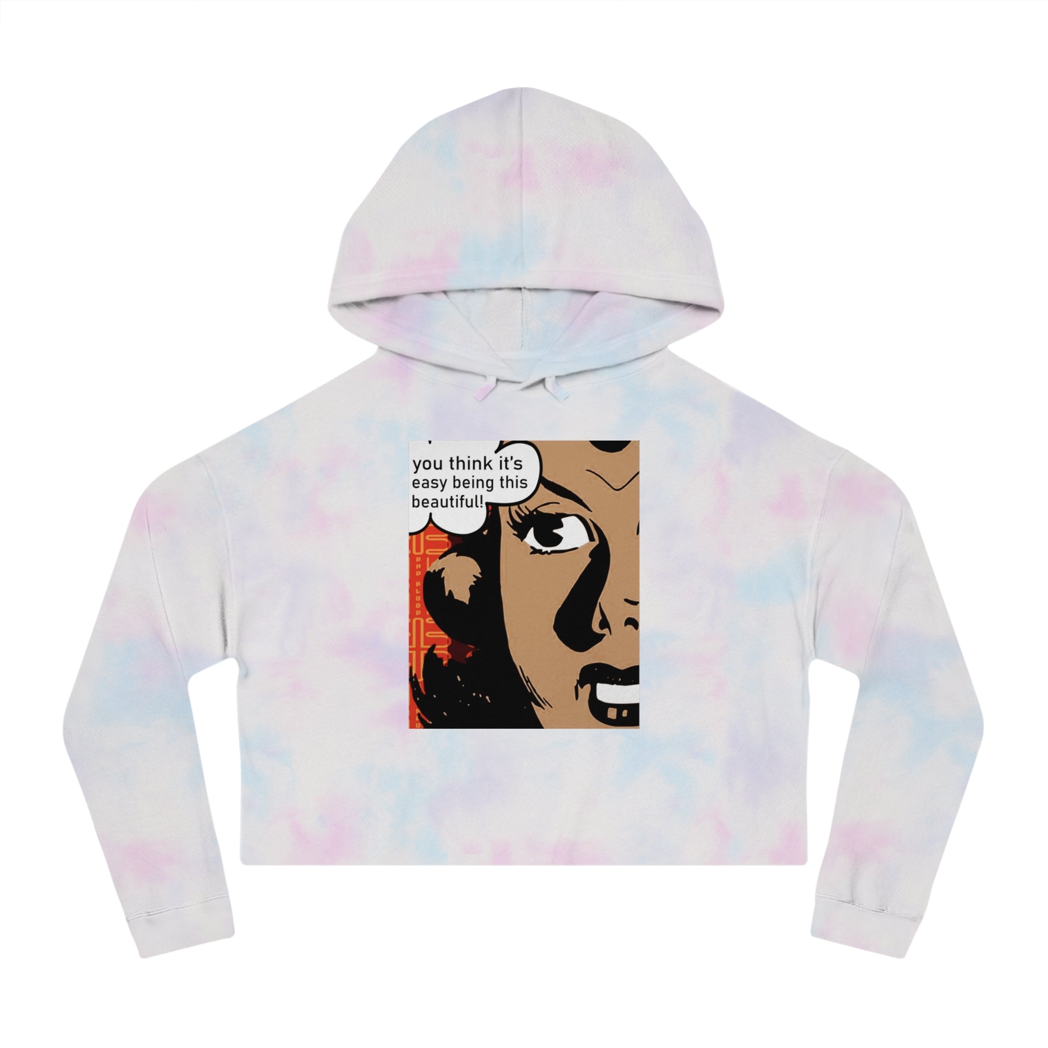Badblood Confidence Cropped Hoodie | Women's Streetwear Cropped Sweatshirt