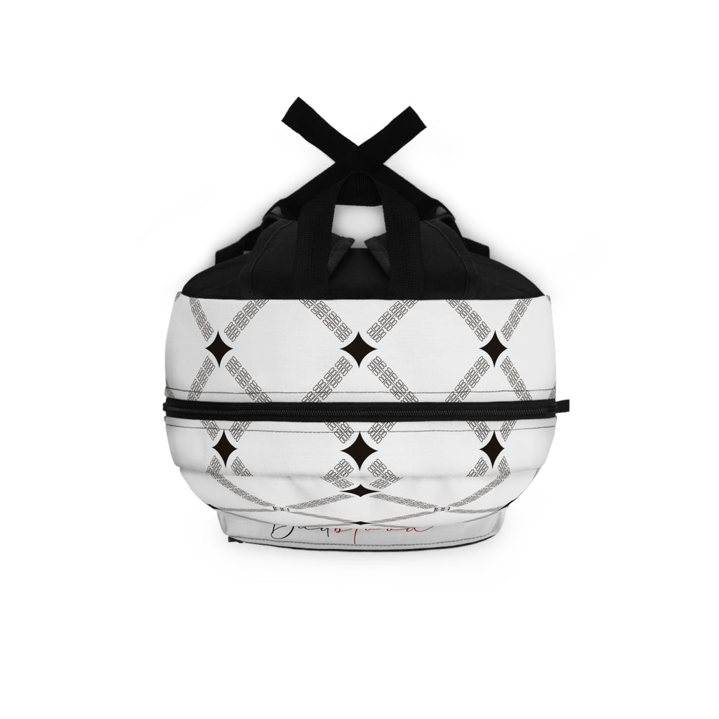 BadBlood Signature Pattern Backpack | Unisex Everyday Bag | Original Streetwear Design