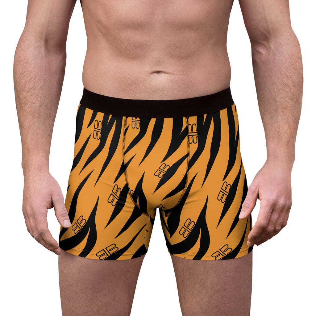 Tiger Pattern Boxer Briefs | Abstract Print BB