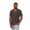 Brown BadBlood Patterned Shirt