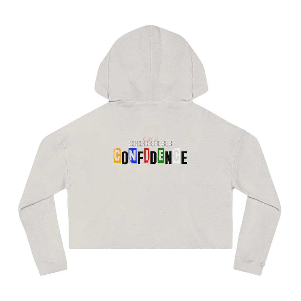 Badblood Confidence Cropped Hoodie | Women's Streetwear Cropped Sweatshirt