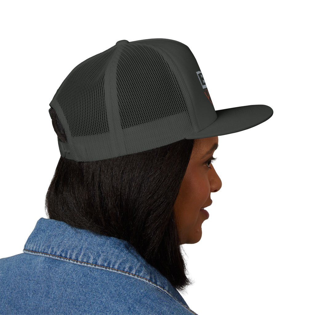 BadBlood Dept Trucker Cap | Embroidered Logo Hat