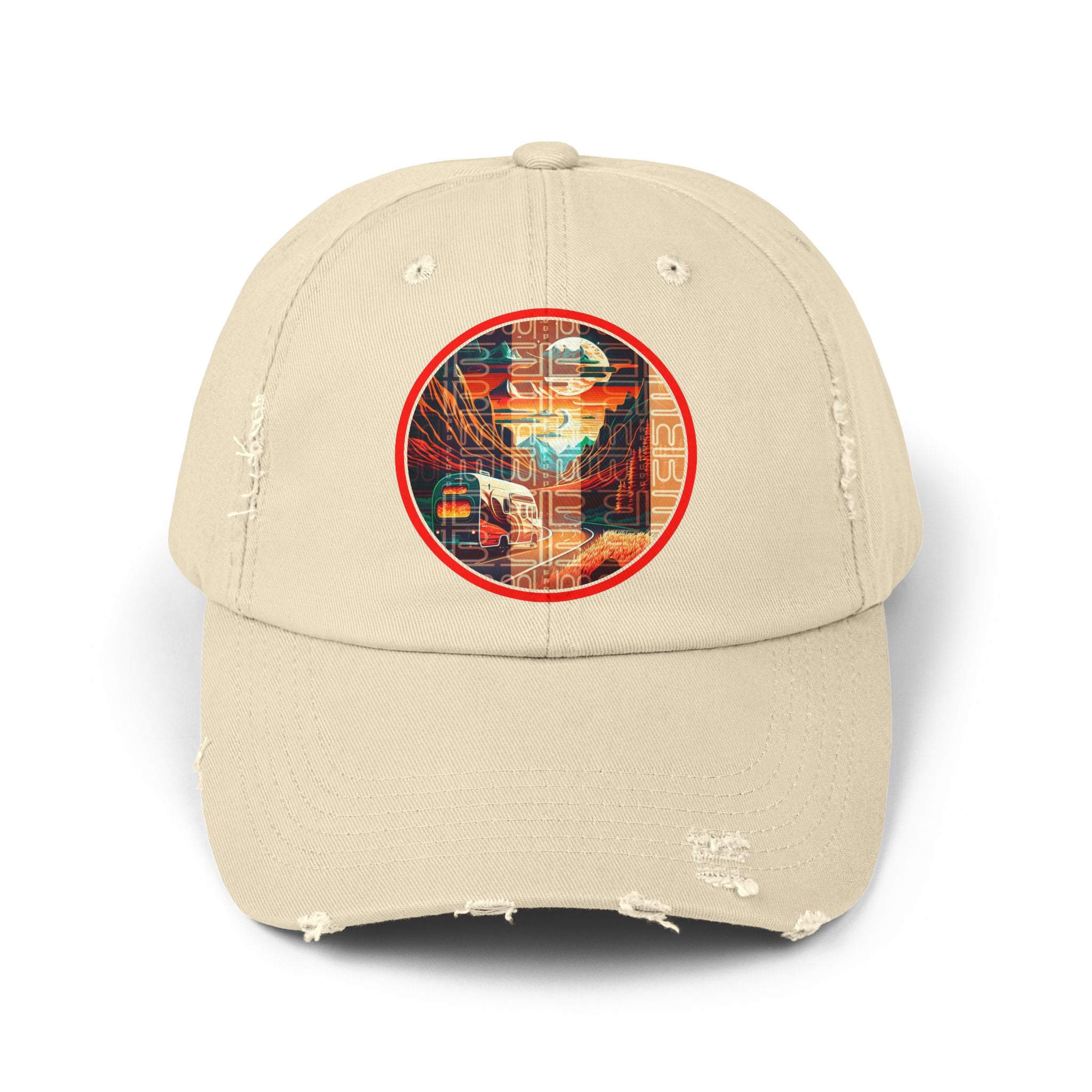 Unisex Distressed Cap