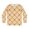Men's Diamond pattern Long Sleeve Shirt