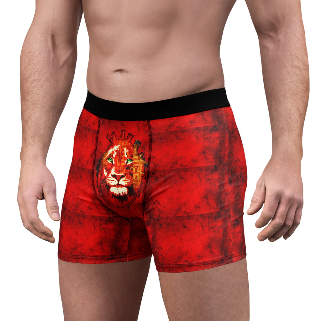 Lion Boxer Briefs | Abstract Print