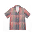 BadBlood Logo Geometric Button-Up Shirt