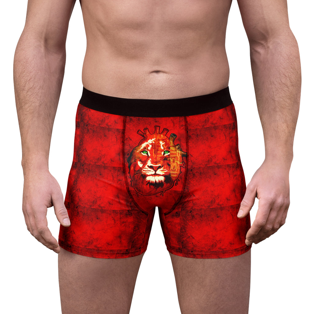 Lion Boxer Briefs | Abstract Print