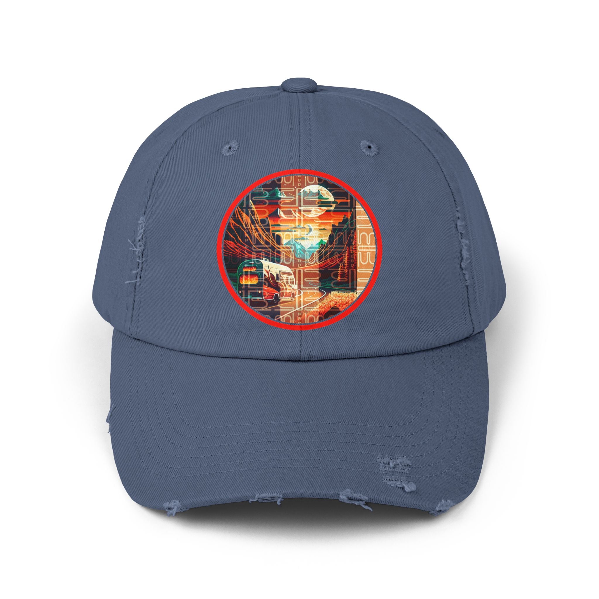 Unisex Distressed Cap