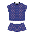 Vintage BadBlood Logo Pattern Pajama Set | Women's Short Pajama Set