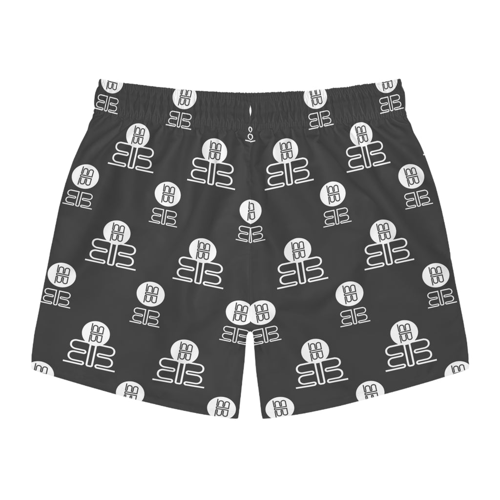 Monochrome Logo Swim Trunks