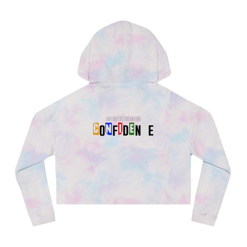 Badblood Confidence Cropped Hoodie | Women's Streetwear Cropped Sweatshirt