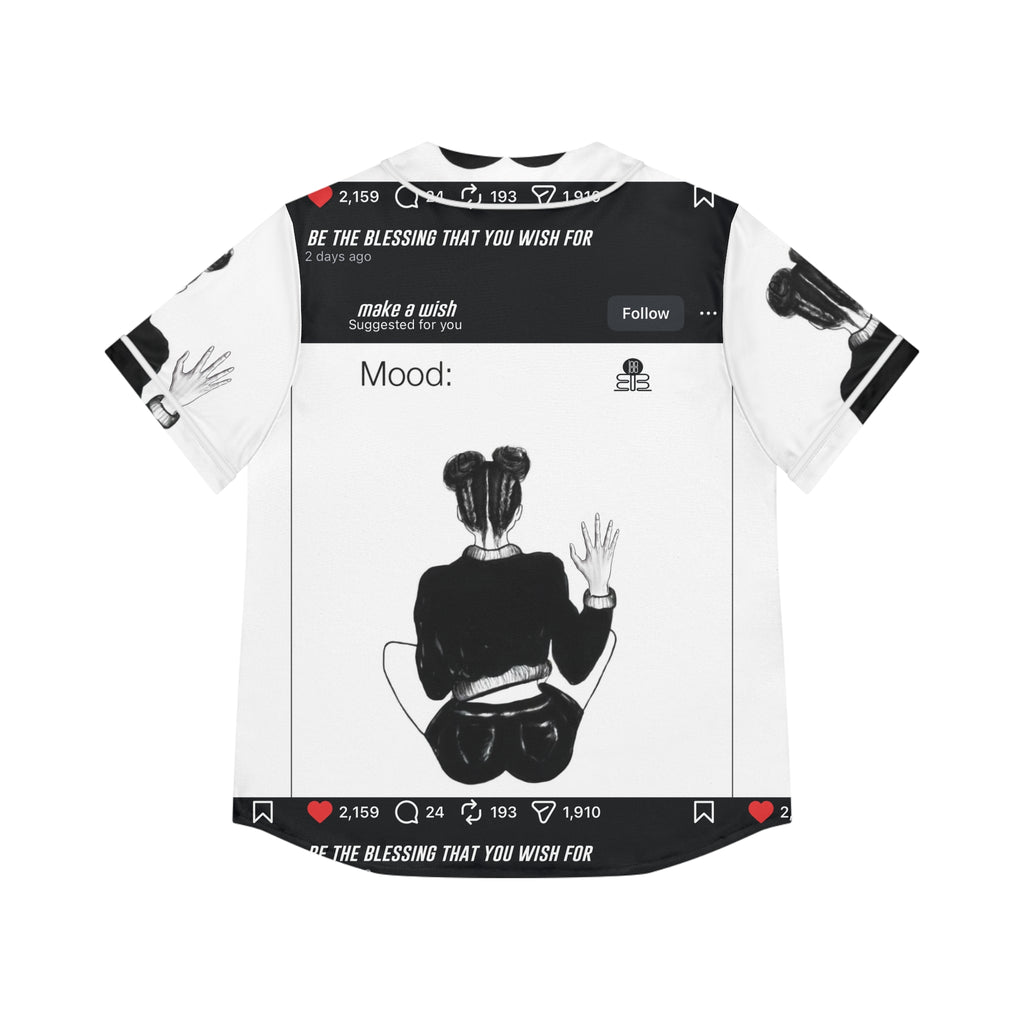 Mood: Blessed Baseball Jersey | Graphic Top