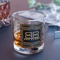 BAD BLOOD Logo Rocks Glass | 10-oz Whiskey Tumbler