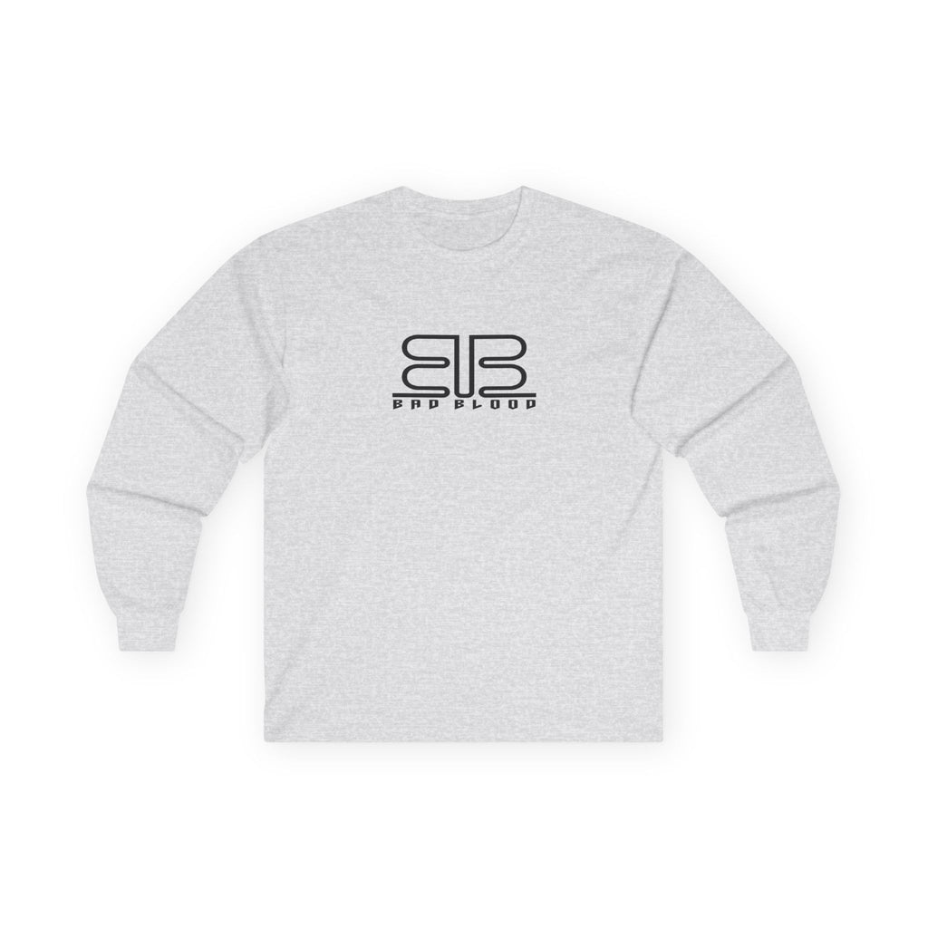 Abstract Female Portrait Graphic Long Sleeve Tee | Split Photo Collage