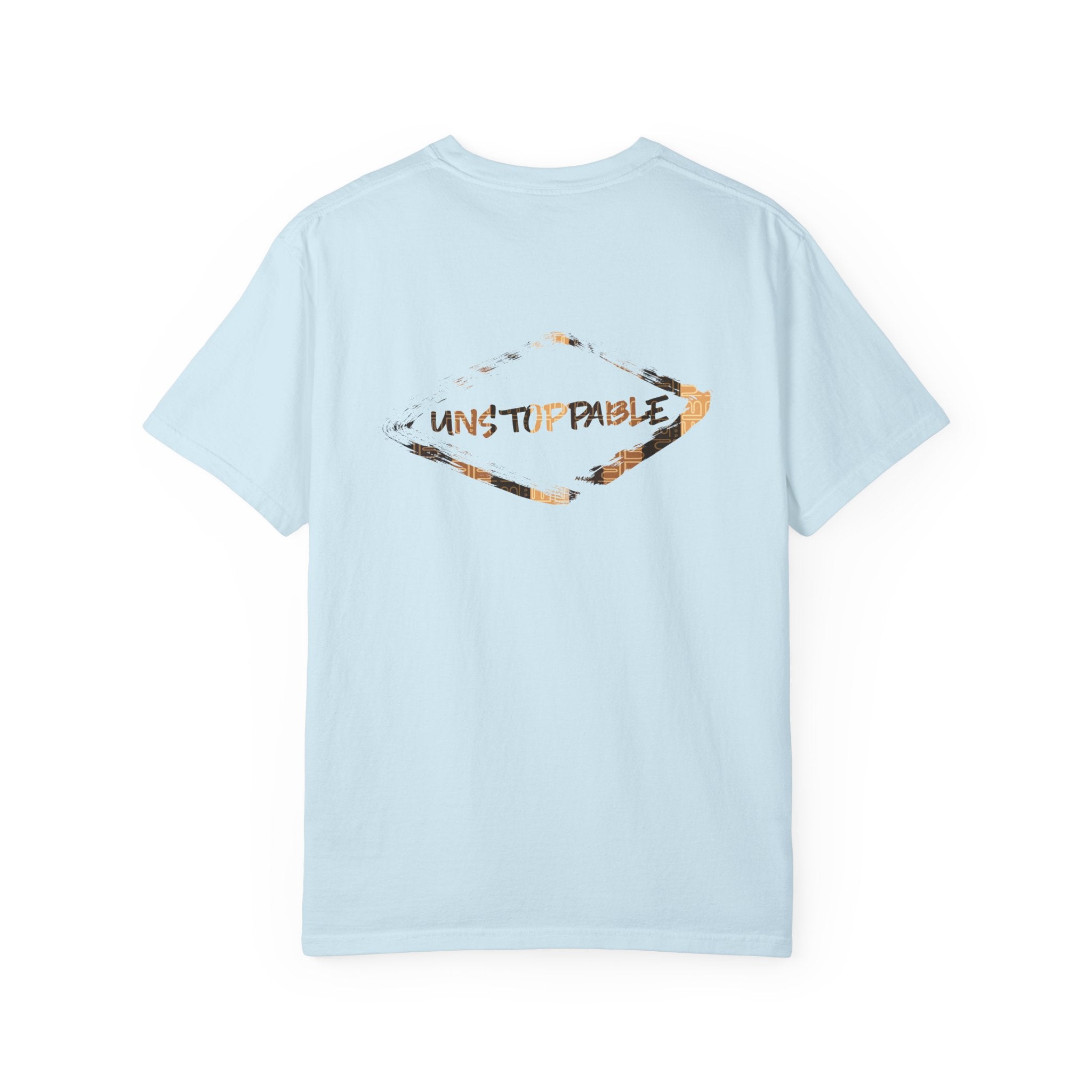 Unstoppable Brushstroke Logo T-shirt | Minimal Back Graphic