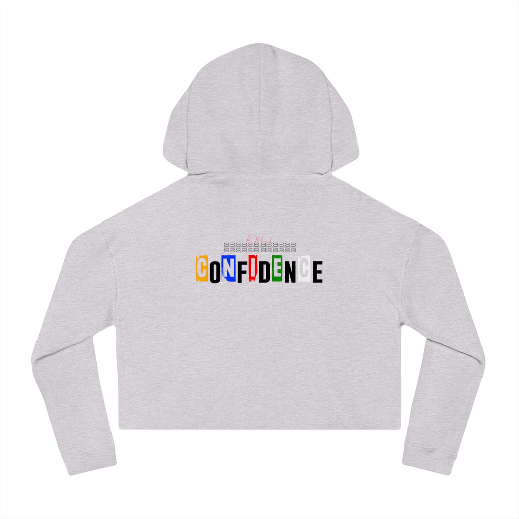 Badblood Confidence Cropped Hoodie | Women's Streetwear Cropped Sweatshirt