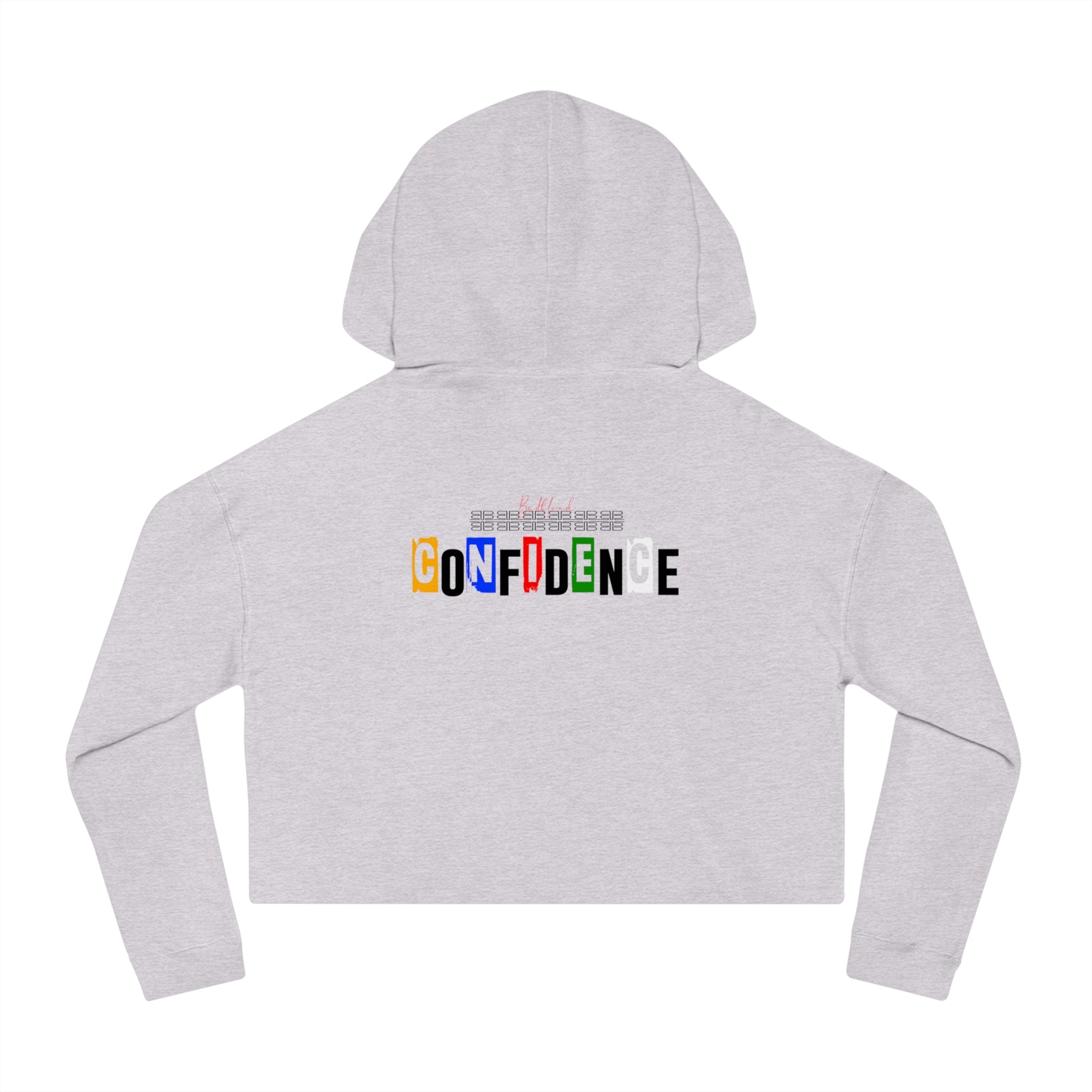 Badblood Confidence Cropped Hoodie | Women's Streetwear Cropped Sweatshirt