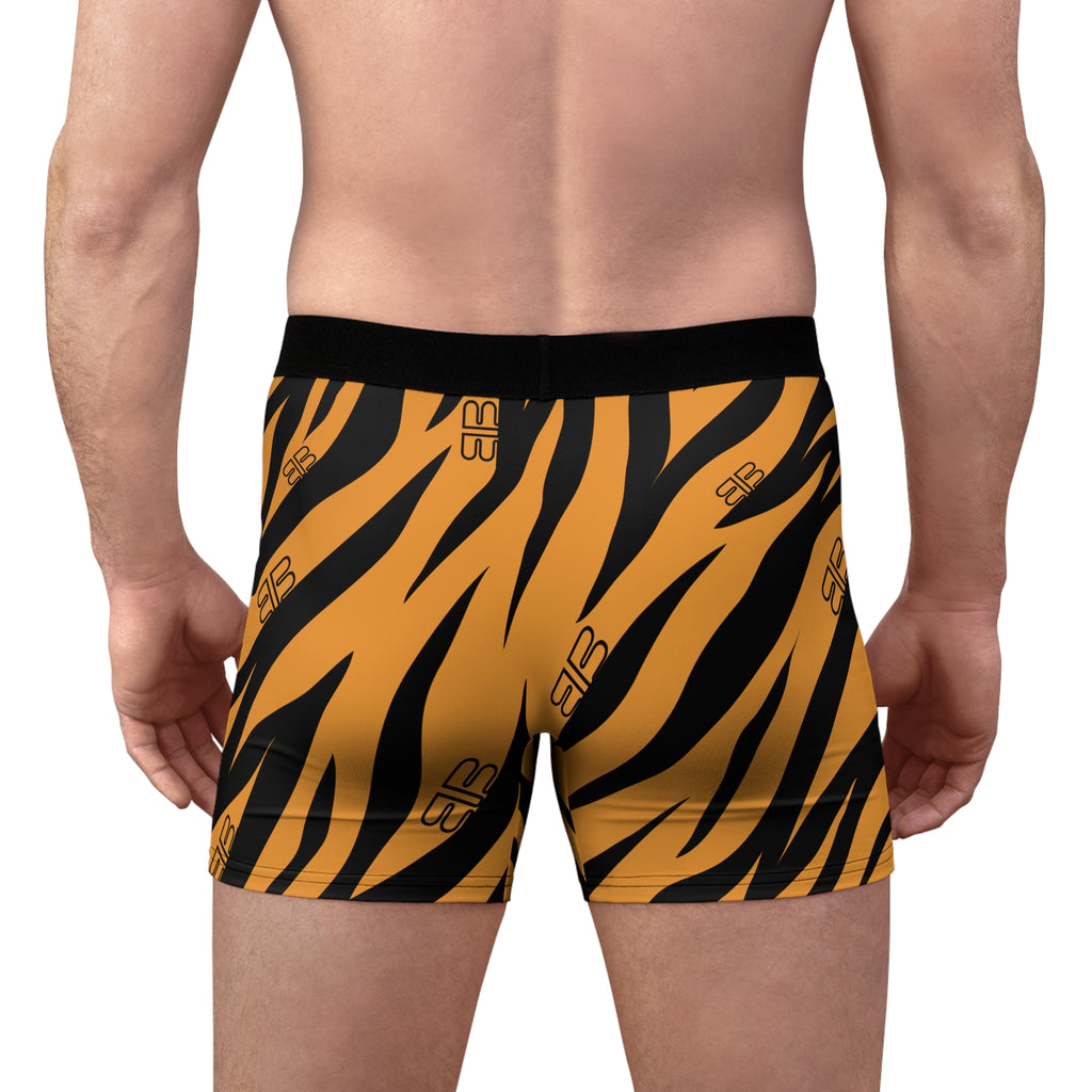 Tiger Pattern Boxer Briefs | Abstract Print BB