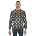 BadBlood Logo Sweatshirt — Patterned Branded Crewneck