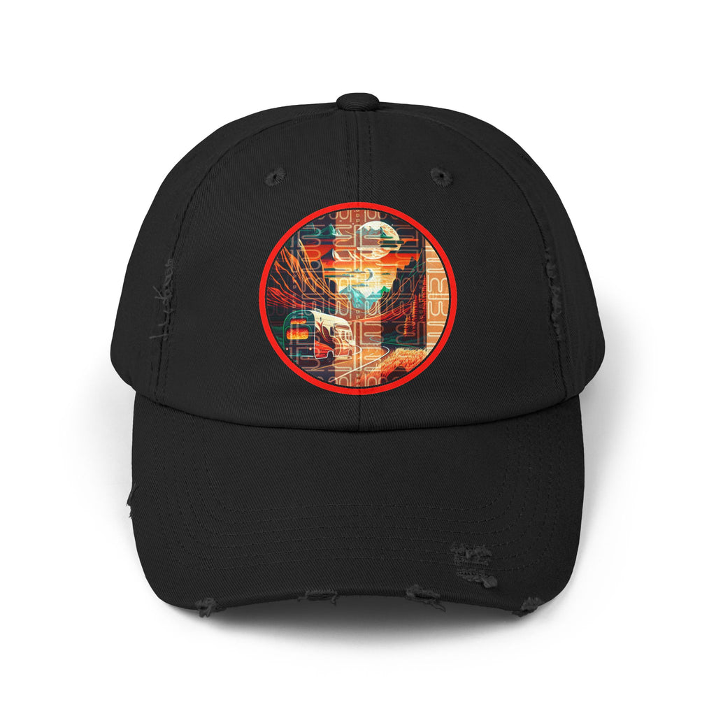 Unisex Distressed Cap