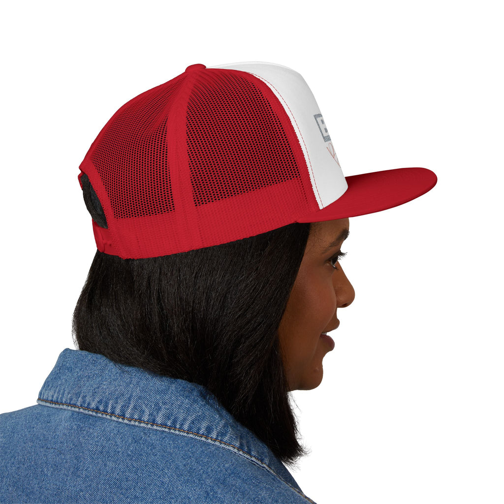 BadBlood Dept Trucker Cap | Embroidered Logo Hat