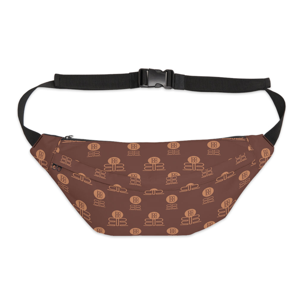 Brown Badblood Urban Mark Sling Bag/Fanny Pack | Large Waist Bag