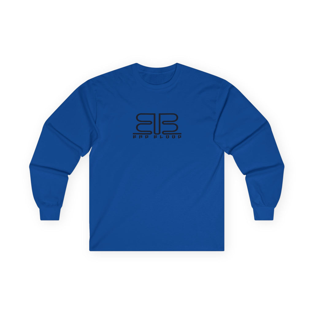 Abstract Female Portrait Graphic Long Sleeve Tee | Split Photo Collage