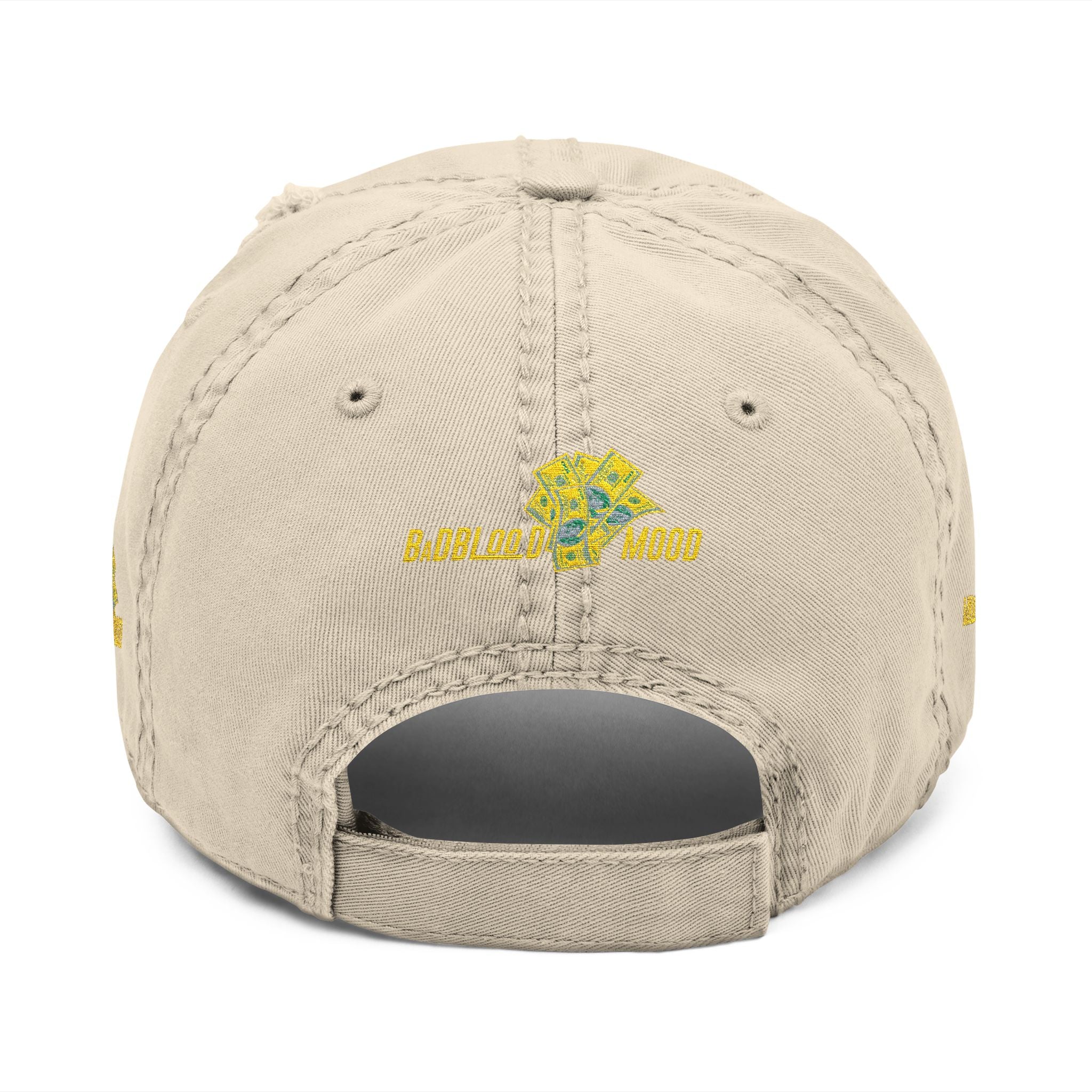 Distressed Dad Hat (Embroidery)