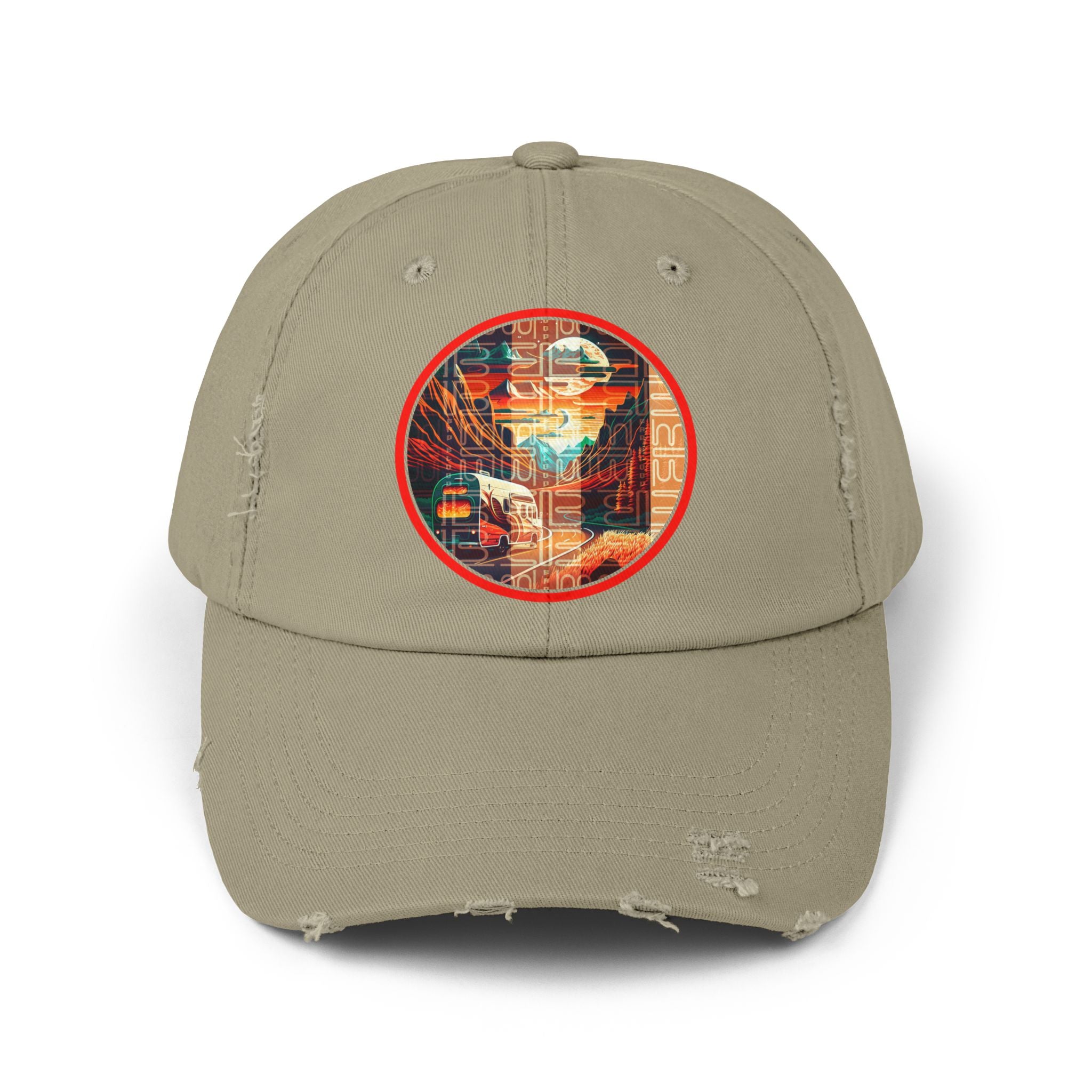 Unisex Distressed Cap