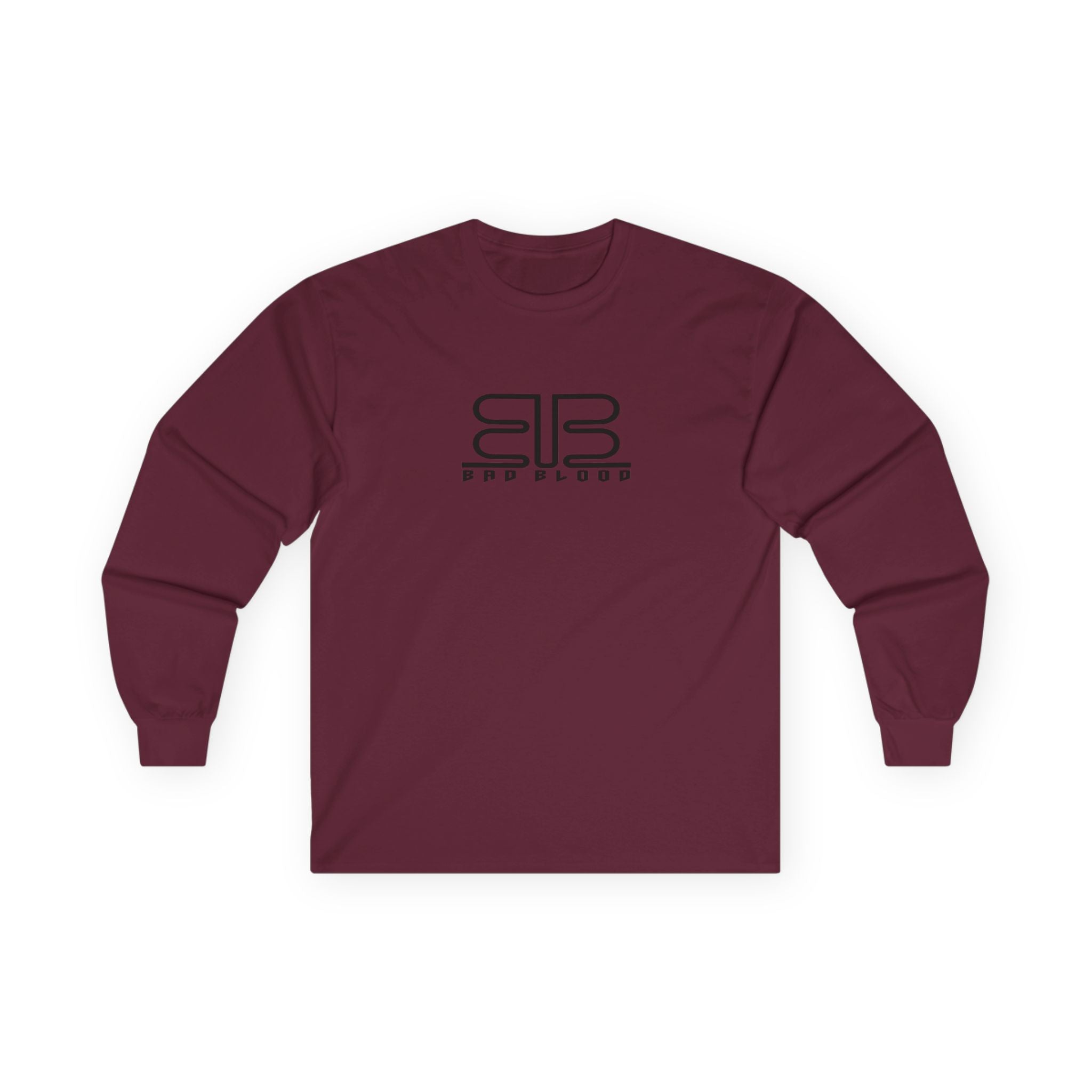 Abstract Female Portrait Graphic Long Sleeve Tee | Split Photo Collage