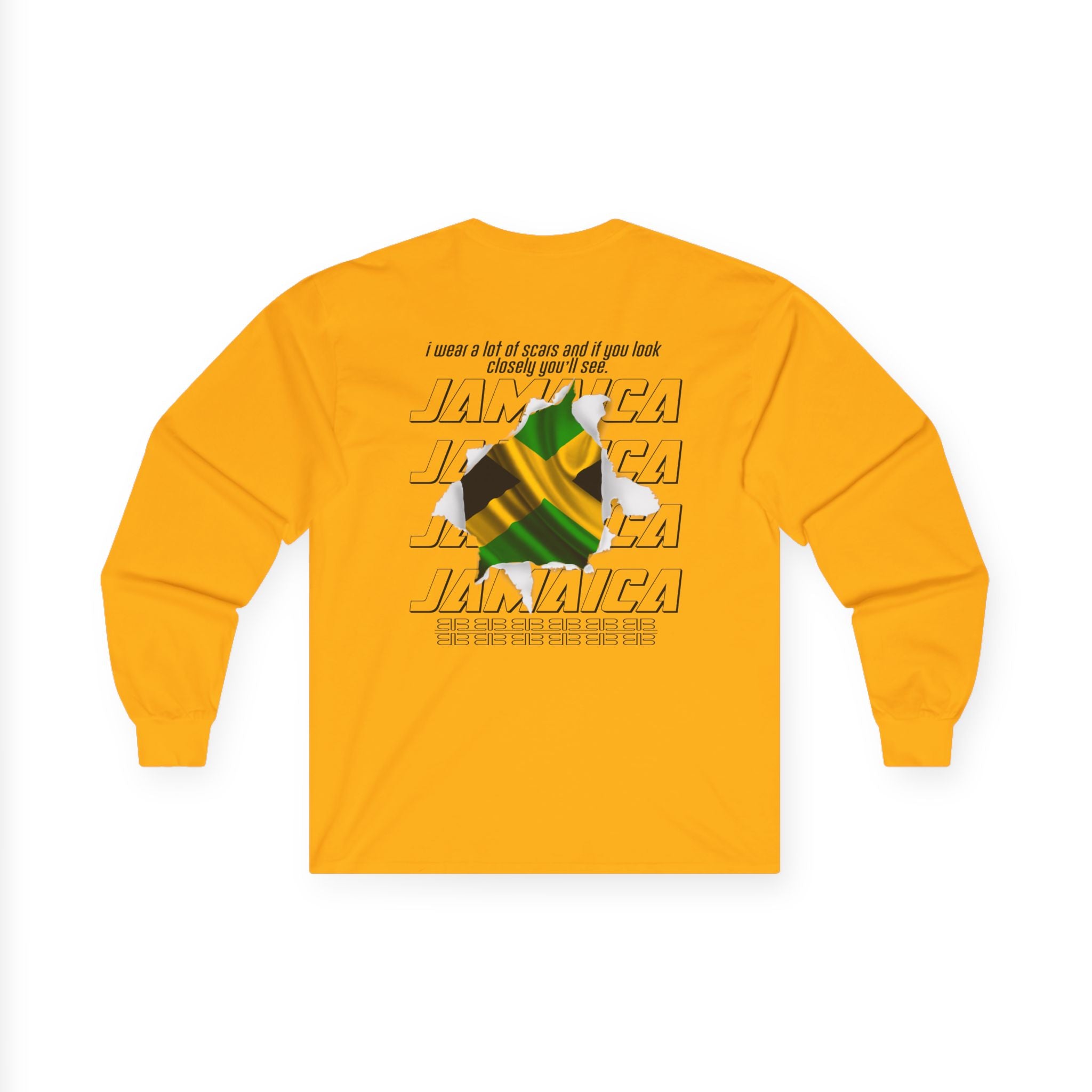 Abstract Female Portrait Graphic Long Sleeve Tee | Split Photo Collage