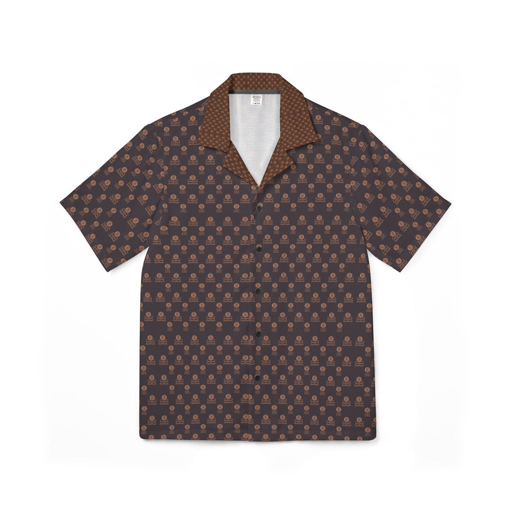 Brown BadBlood Patterned Shirt