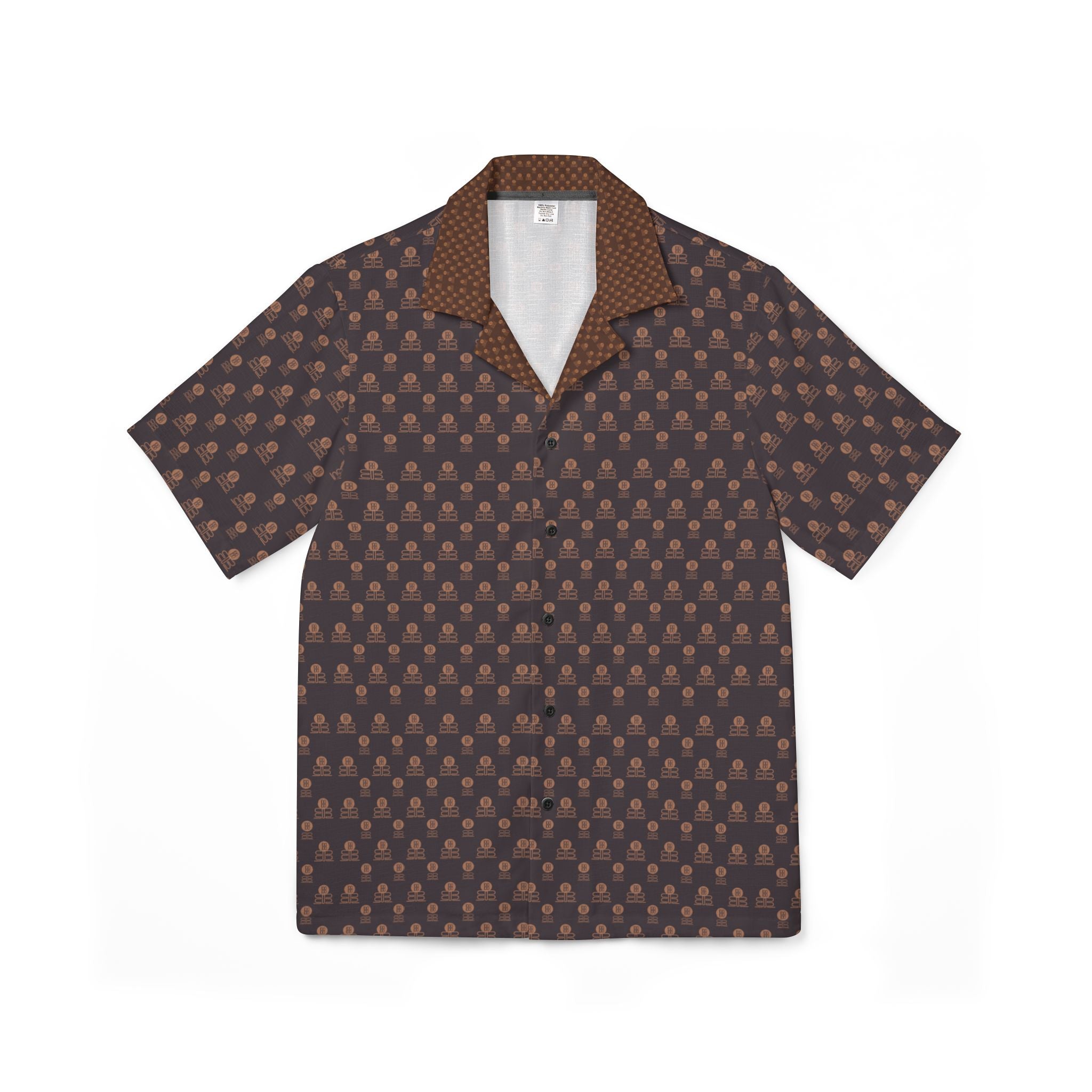 Brown BadBlood Patterned Shirt