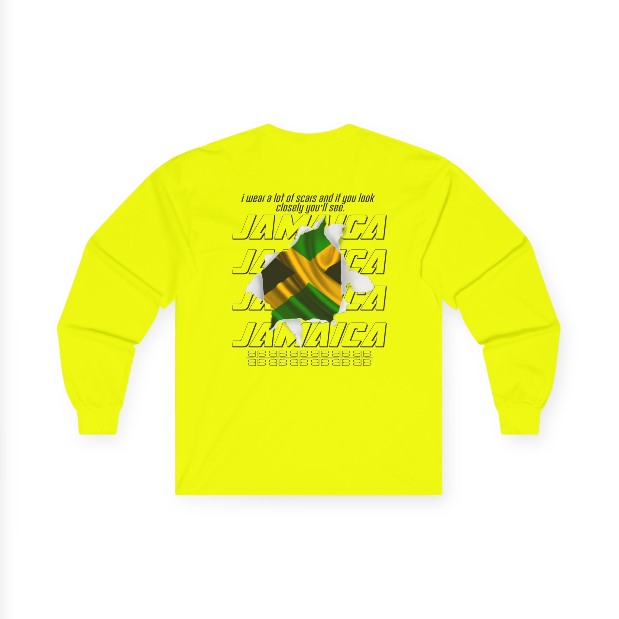 Abstract Female Portrait Graphic Long Sleeve Tee | Split Photo Collage