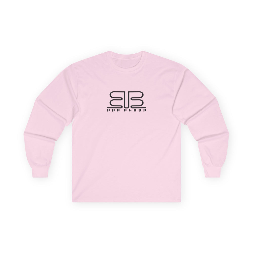 Abstract Female Portrait Graphic Long Sleeve Tee | Split Photo Collage