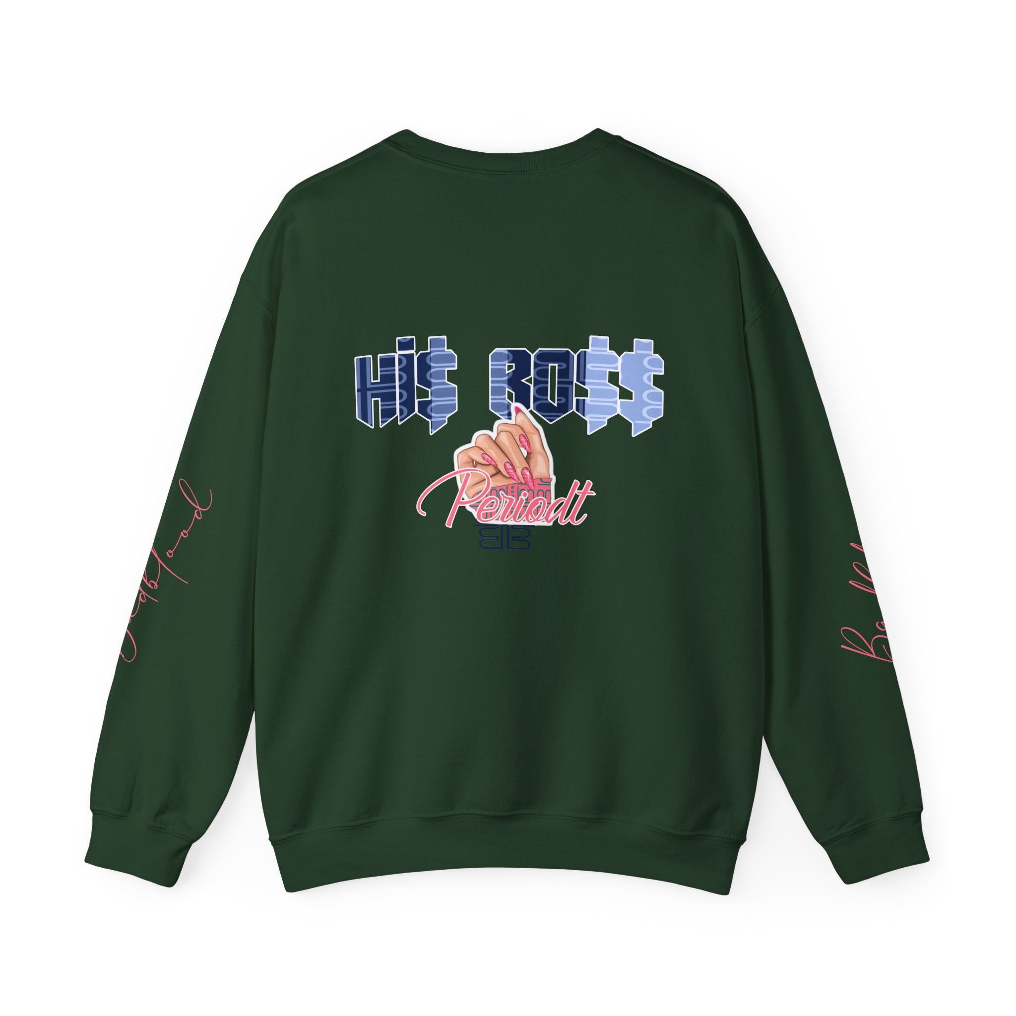 Graphic Sweater | His Boss Crewneck