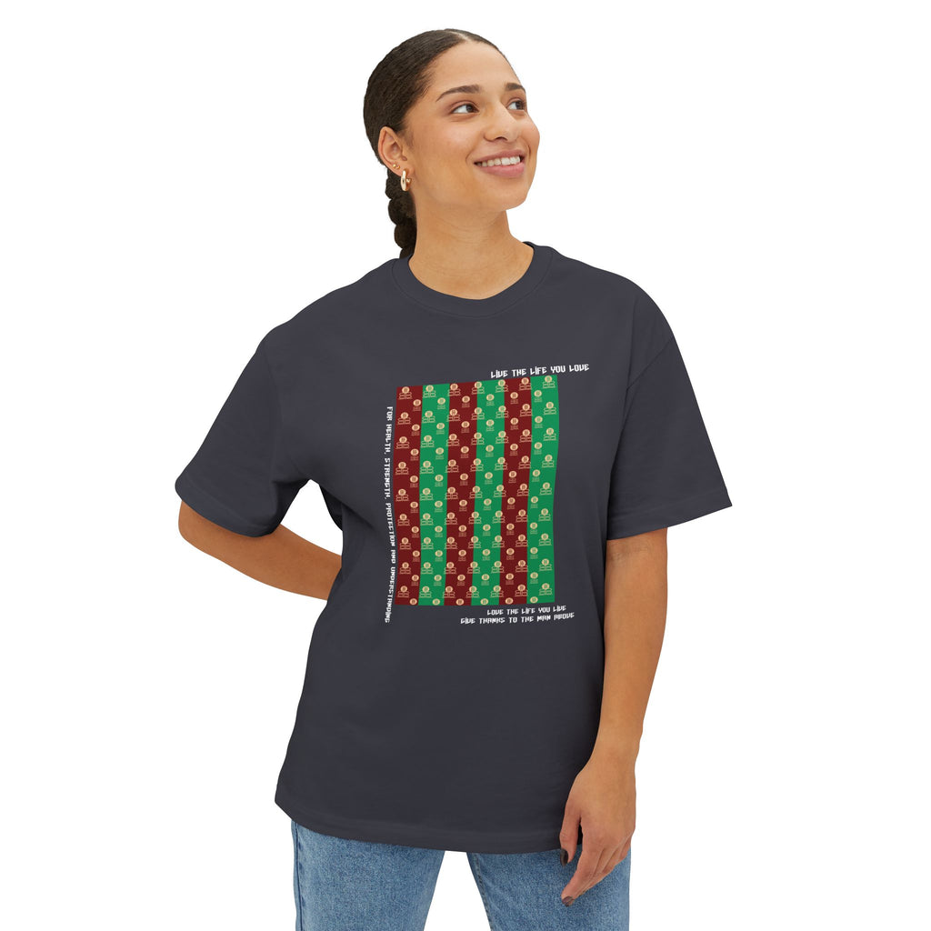 Motivational Graphic Tee — “Don’t Plan, Just Do It!” Oversized Boxy T-Shirt
