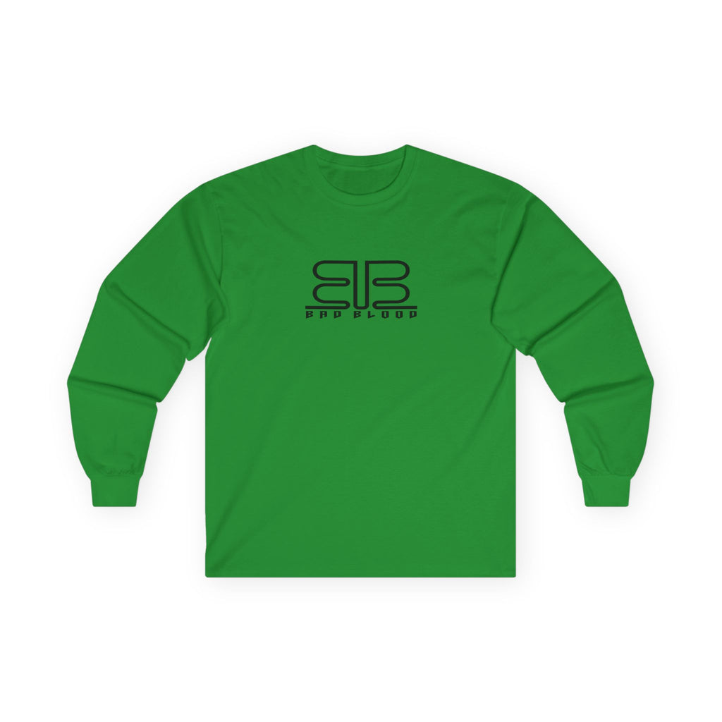 Abstract Female Portrait Graphic Long Sleeve Tee | Split Photo Collage