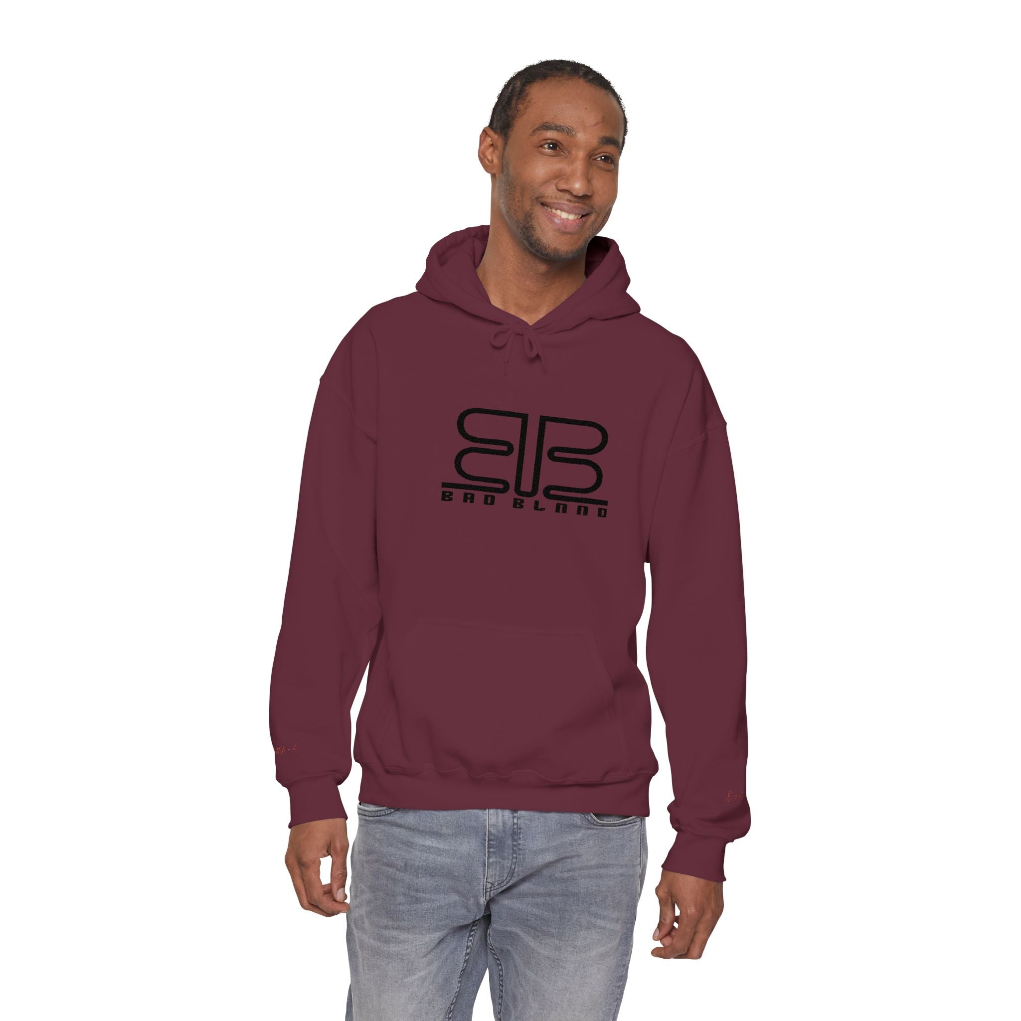 Badblood Essential Heavyweight Hoodie | Logo Edition