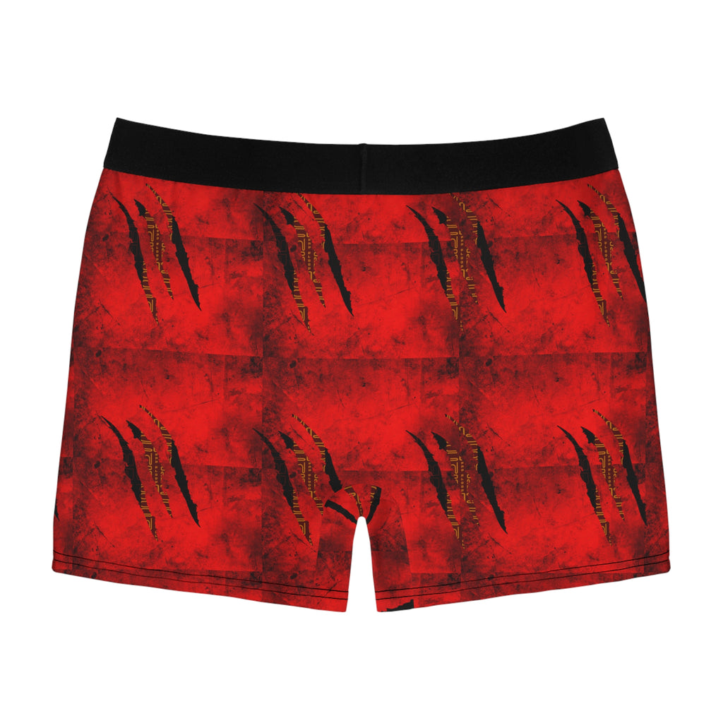 Red Boxer Briefs | Abstract Print