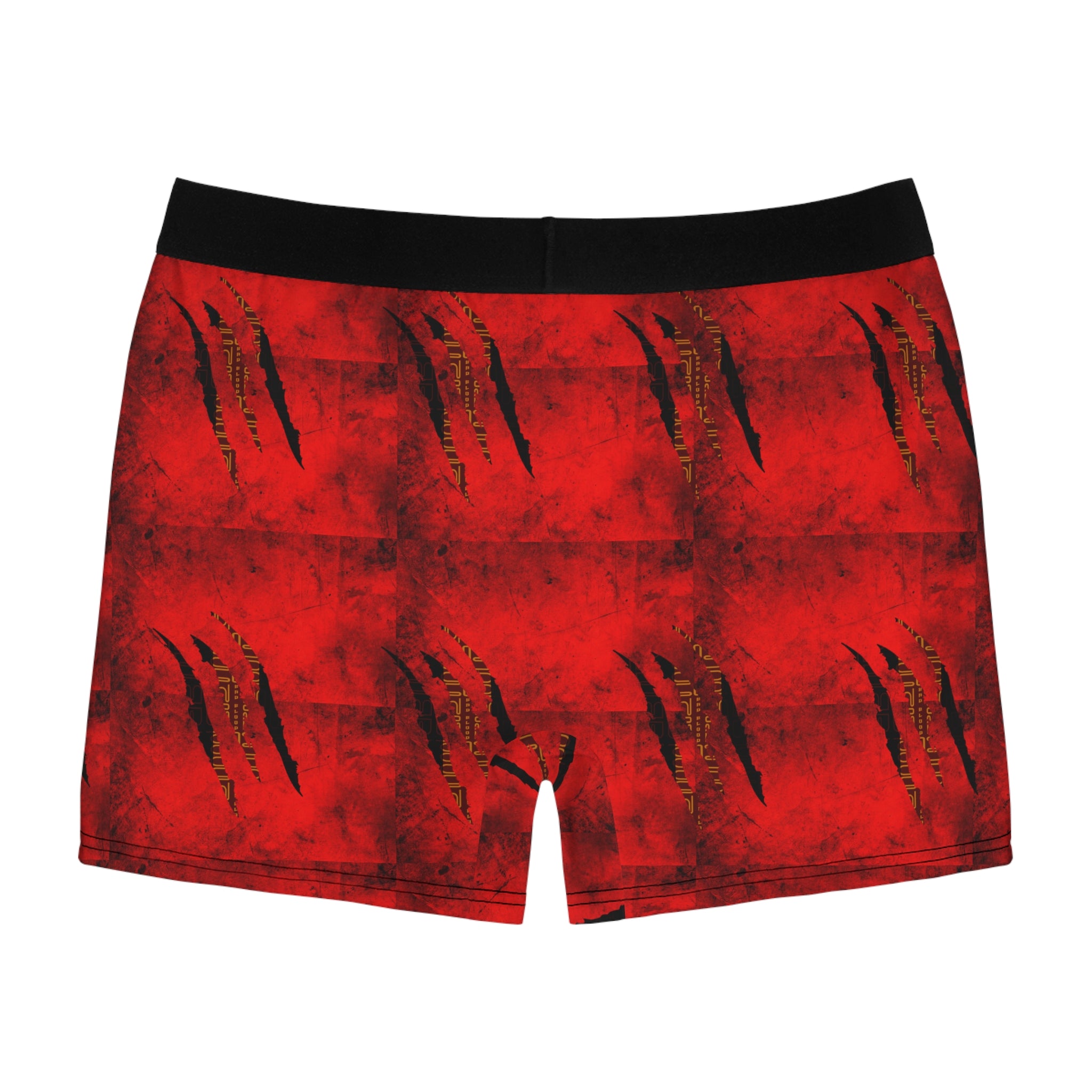 Red Boxer Briefs | Abstract Print