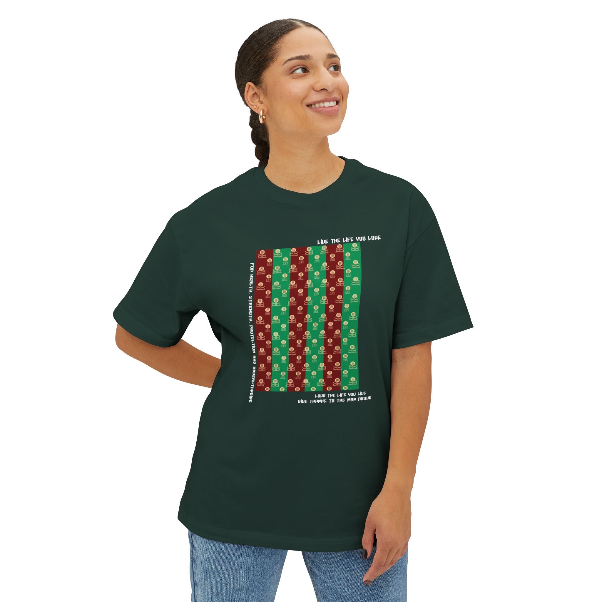 Motivational Graphic Tee — “Don’t Plan, Just Do It!” Oversized Boxy T-Shirt