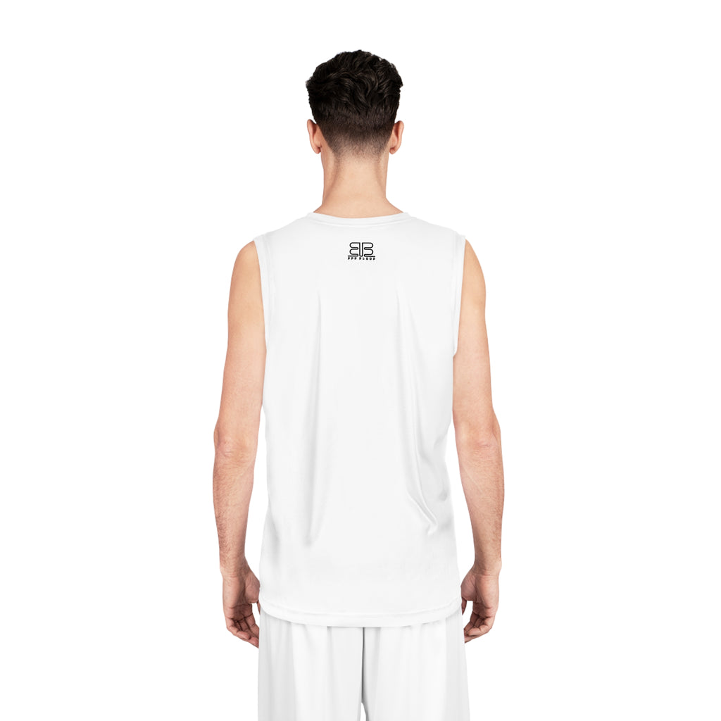 Blue Plaid Basketball Jersey — Athletic Tank