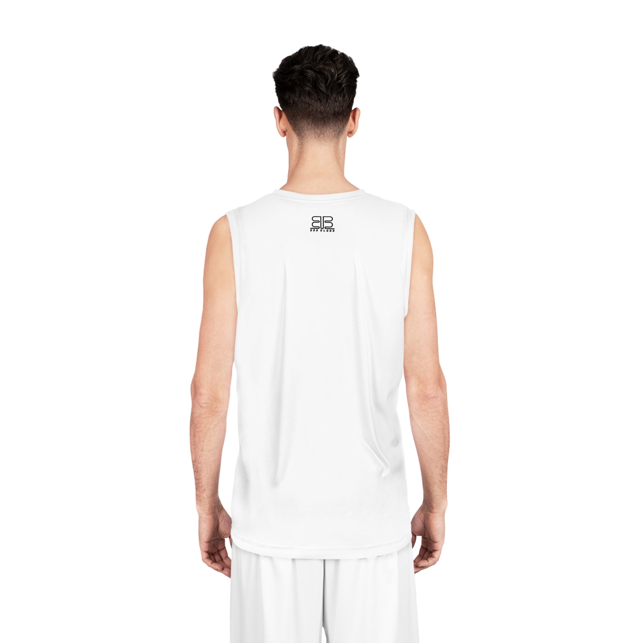 Blue Plaid Basketball Jersey — Athletic Tank