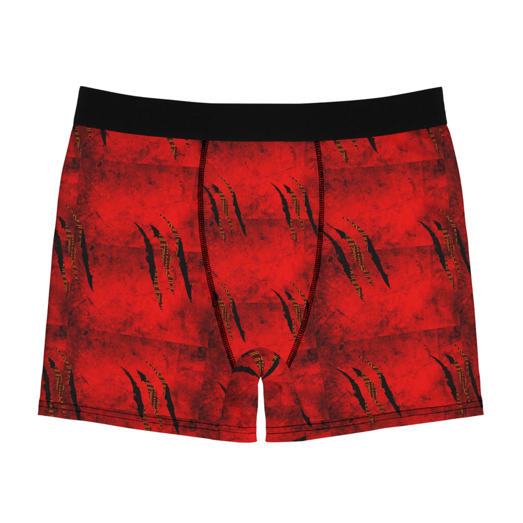 Red Boxer Briefs | Abstract Print