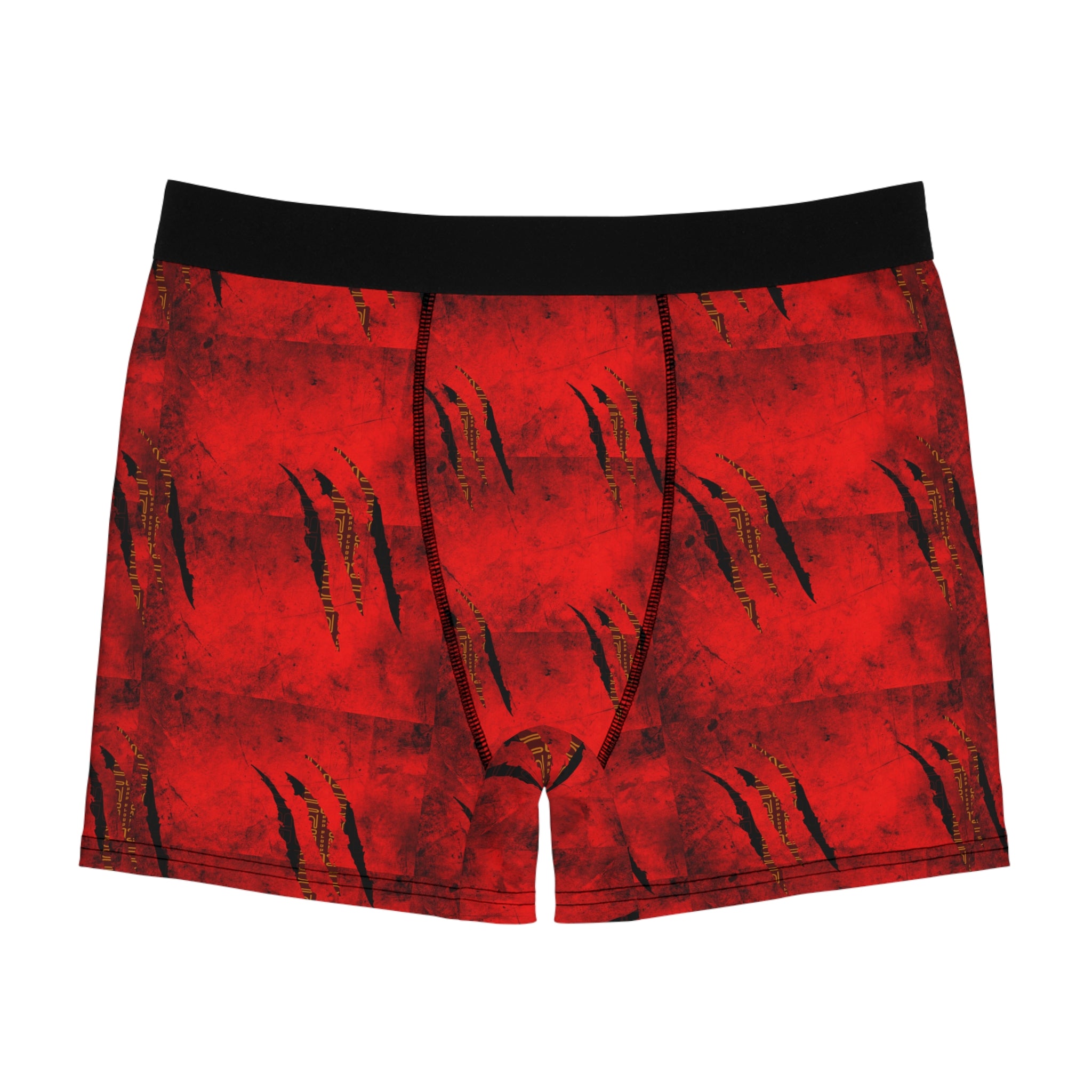 Red Boxer Briefs | Abstract Print