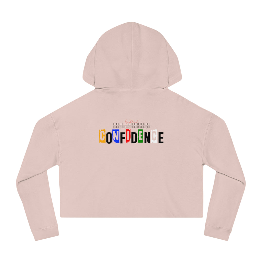 Badblood Confidence Cropped Hoodie | Women's Streetwear Cropped Sweatshirt